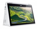 Acer Convertible Chromebook R11, 11.6-inch HD Touchscreen Notebook, White (CB5-132T-C32M)