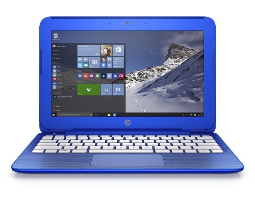 HP Stream 13.3-Inch Laptop (Intel Celeron, 2 GB RAM, 32 GB SSD, Cobalt Blue) with Office 365 Personal for One...