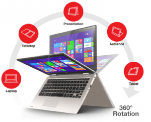 Toshiba Satellite Radius 11 Touchscreen Laptop