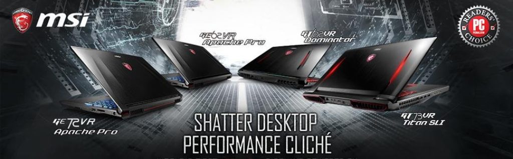 MSI GE72VR Apache 17 Inch Gaming Laptop - VR Ready